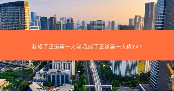 我成了正道第一大佬,我成了正道第一大佬TXT
