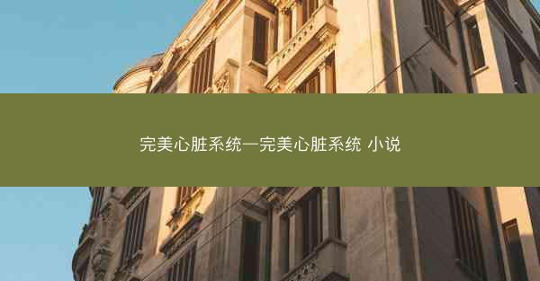 完美心脏系统—完美心脏系统 小说
