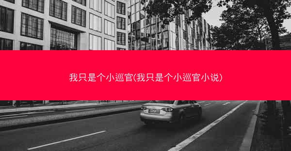 我只是个小巡官(我只是个小巡官小说)