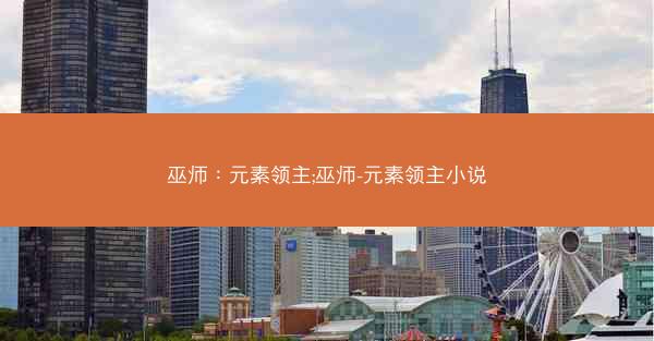 巫师：元素领主;巫师-元素领主小说