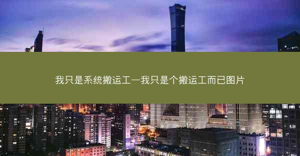 我只是系统搬运工—我只是个搬运工而已图片