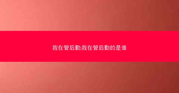 我在管后勤;我在管后勤的是谁