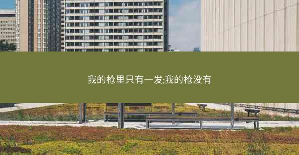 我的枪里只有一发;我的枪没有