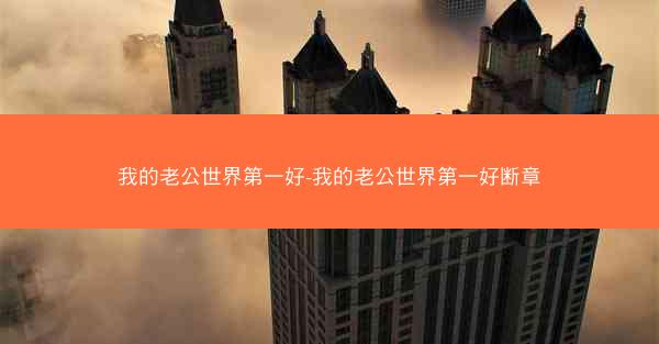 我的老公世界第一好-我的老公世界第一好断章