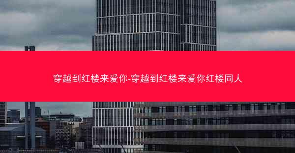 穿越到红楼来爱你-穿越到红楼来爱你红楼同人