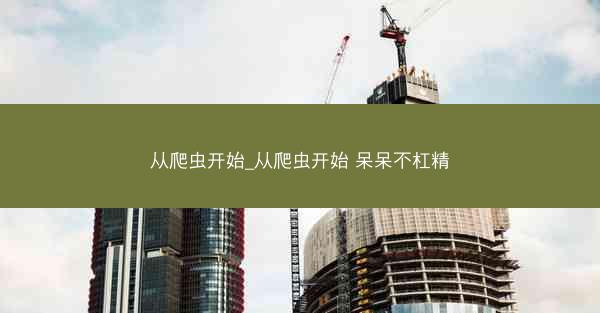 从爬虫开始_从爬虫开始 呆呆不杠精