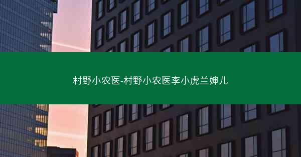 村野小农医-村野小农医李小虎兰婶儿