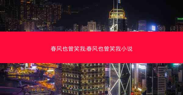 春风也曾笑我;春风也曾笑我小说