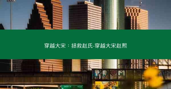 穿越大宋：拯救赵氏-穿越大宋赵熙