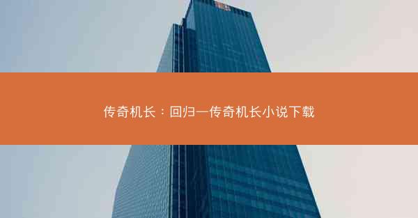 传奇机长：回归—传奇机长小说下载