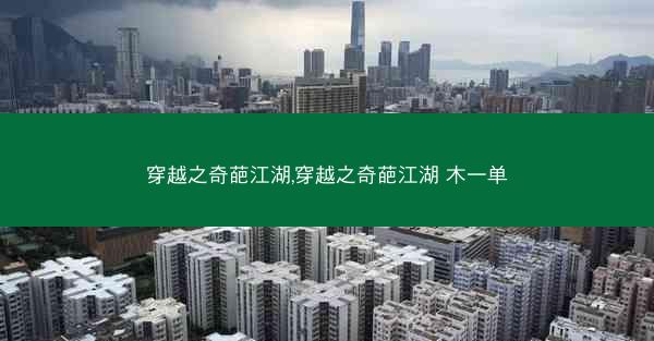 穿越之奇葩江湖,穿越之奇葩江湖 木一单