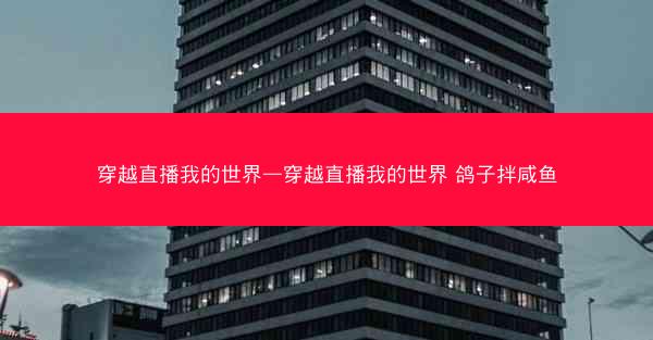 穿越直播我的世界—穿越直播我的世界 鸽子拌咸鱼