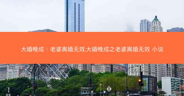 大婚晚成：老婆离婚无效,大婚晚成之老婆离婚无效 小说
