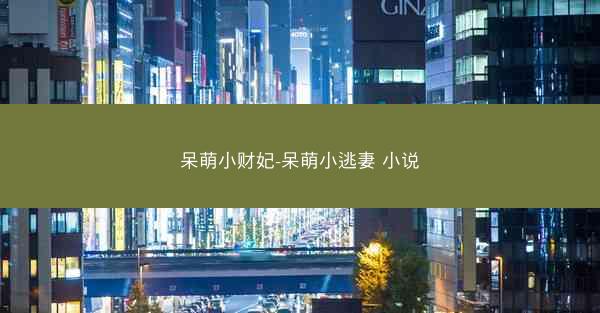 呆萌小财妃-呆萌小逃妻 小说