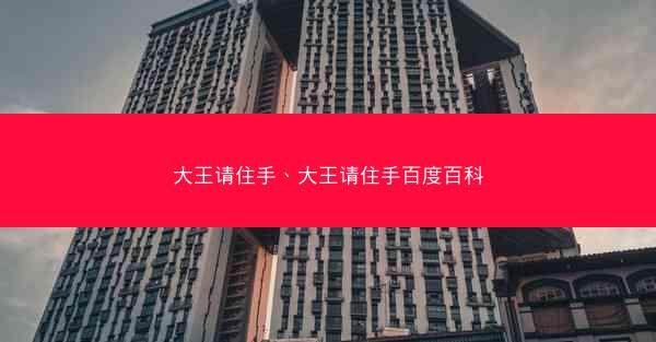 大王请住手、大王请住手百度百科