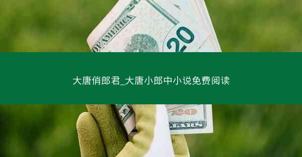 大唐俏郎君_大唐小郎中小说免费阅读