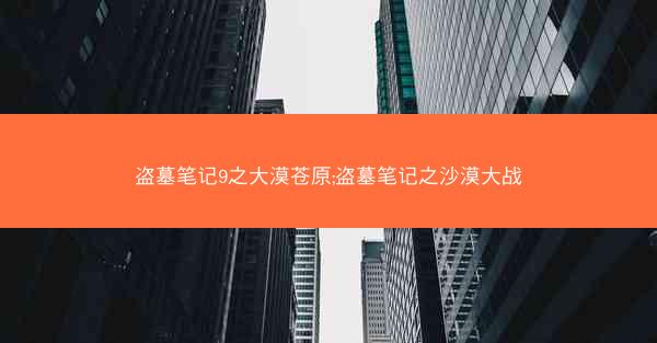 盗墓笔记9之大漠苍原;盗墓笔记之沙漠大战
