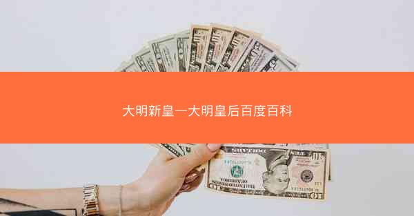 大明新皇—大明皇后百度百科