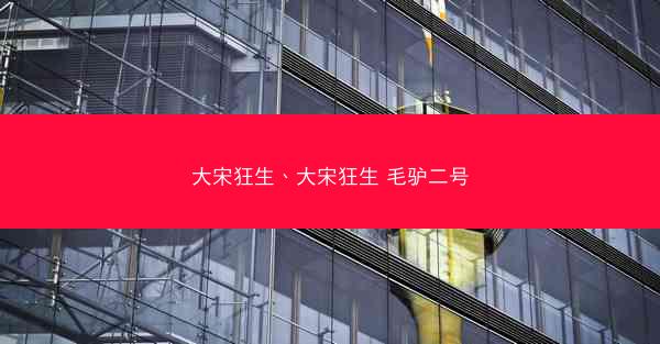 大宋狂生、大宋狂生 毛驴二号