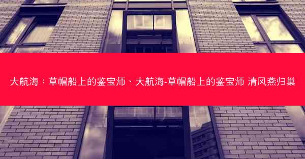 大航海：草帽船上的鉴宝师、大航海-草帽船上的鉴宝师 清风燕归巢