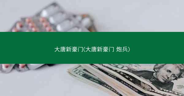 大唐新豪门(大唐新豪门 炮兵)