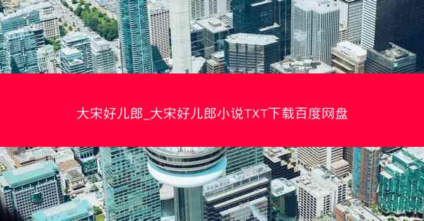 大宋好儿郎_大宋好儿郎小说TXT下载百度网盘