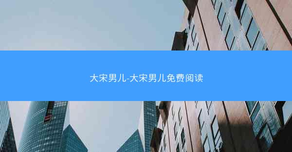 大宋男儿-大宋男儿免费阅读
