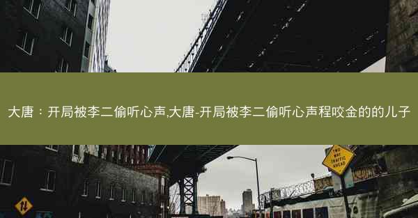 大唐：开局被李二偷听心声,大唐-开局被李二偷听心声程咬金的的儿子