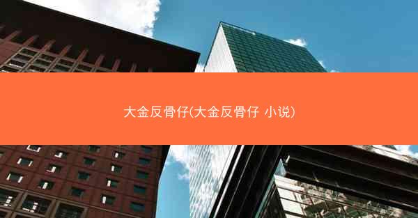 大金反骨仔(大金反骨仔 小说)