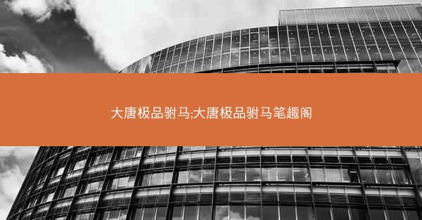 大唐极品驸马;大唐极品驸马笔趣阁
