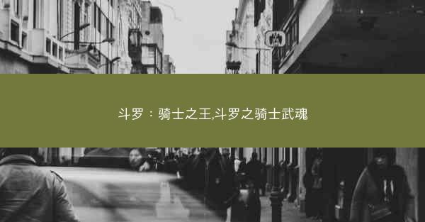 斗罗：骑士之王,斗罗之骑士武魂