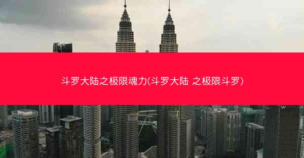 斗罗大陆之极限魂力(斗罗大陆 之极限斗罗)