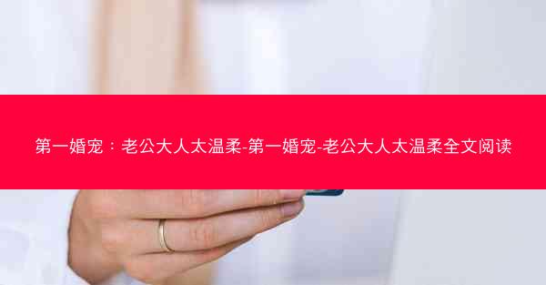第一婚宠：老公大人太温柔-第一婚宠-老公大人太温柔全文阅读