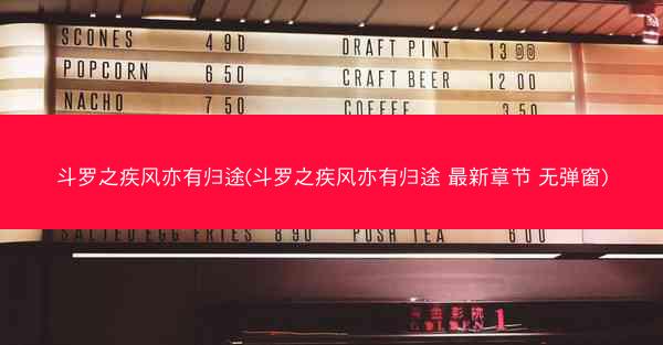 斗罗之疾风亦有归途(斗罗之疾风亦有归途 最新章节 无弹窗)