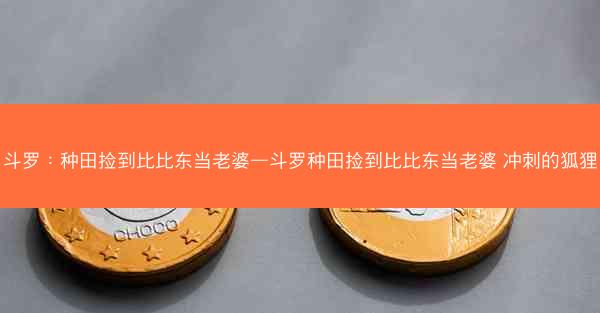 斗罗：种田捡到比比东当老婆—斗罗种田捡到比比东当老婆 冲刺的狐狸