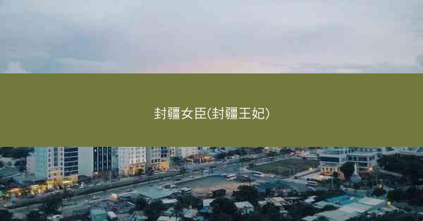 封疆女臣(封疆王妃)