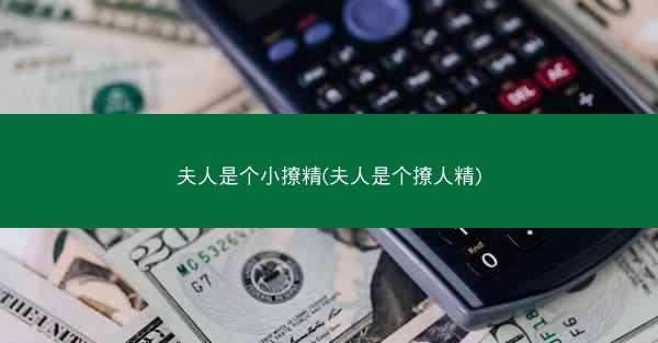 夫人是个小撩精(夫人是个撩人精)