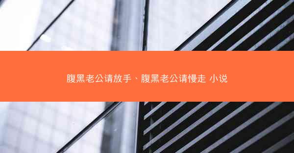 腹黑老公请放手、腹黑老公请慢走 小说