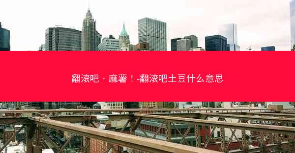 翻滚吧，麻薯！-翻滚吧土豆什么意思