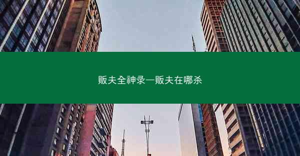 贩夫全神录—贩夫在哪杀