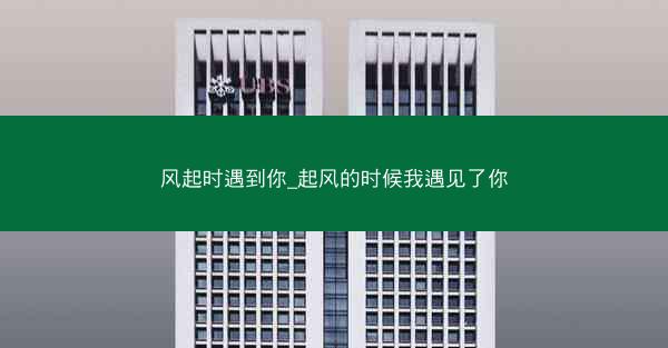 风起时遇到你_起风的时候我遇见了你