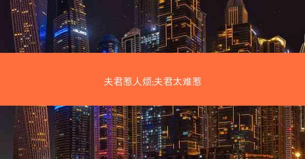夫君惹人烦;夫君太难惹
