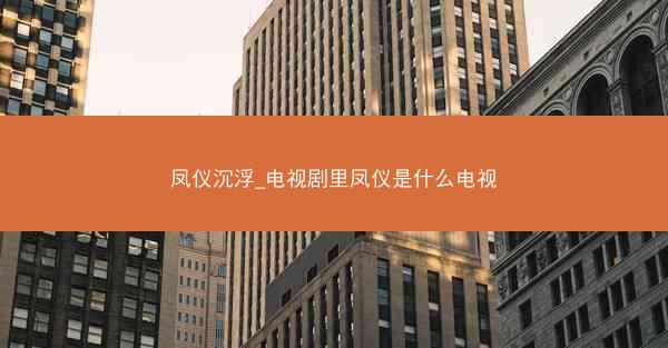 凤仪沉浮_电视剧里凤仪是什么电视
