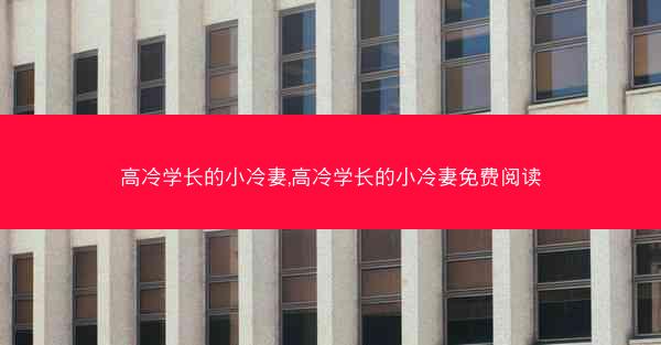 高冷学长的小冷妻,高冷学长的小冷妻免费阅读