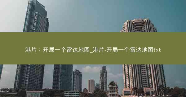 港片：开局一个雷达地图_港片-开局一个雷达地图txt