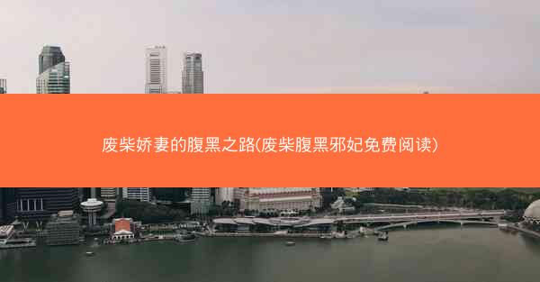 废柴娇妻的腹黑之路(废柴腹黑邪妃免费阅读)