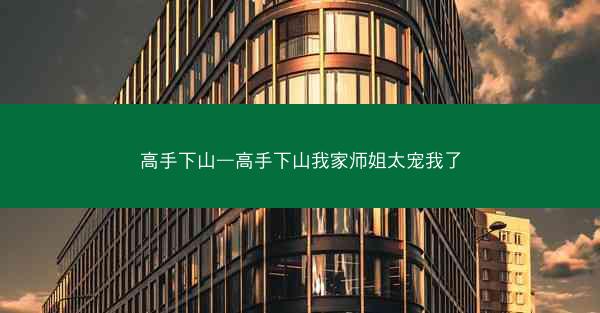 高手下山—高手下山我家师姐太宠我了