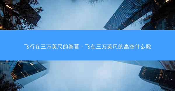 飞行在三万英尺的眷慕、飞在三万英尺的高空什么歌