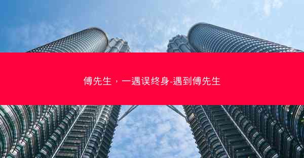 傅先生，一遇误终身-遇到傅先生
