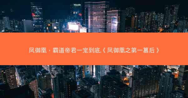 凤御凰，霸道帝君一宠到底,《凤御凰之第一篡后》